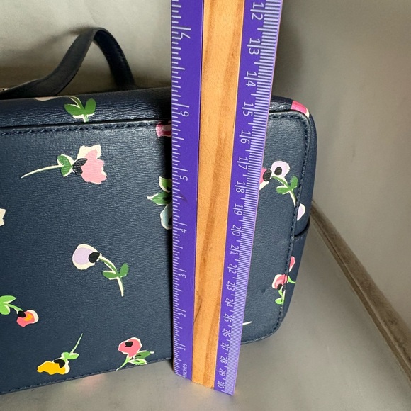 Kate Spade Navy Floral Tote Bag - Picture 12 of 14